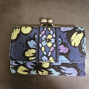 Vera Bradley wallet with coin purse section